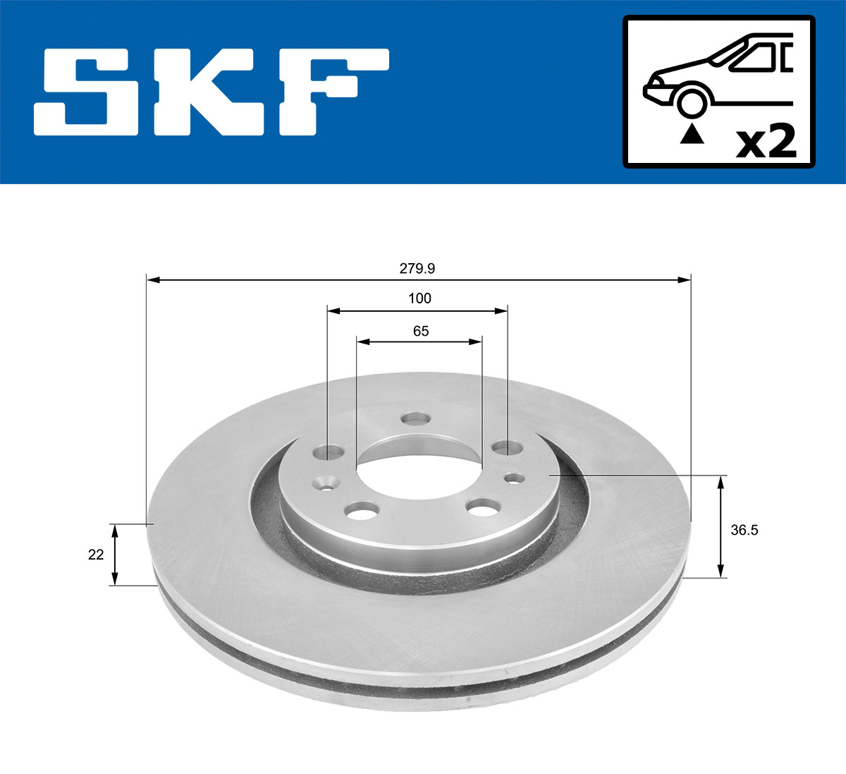 SKF VKBD 80021 V2 спирачен...